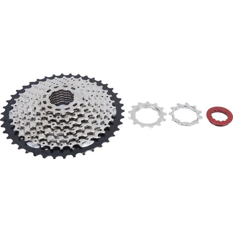 WAKE 9-Gang 11-42T leichte Freilauf-Fahrradkassette für Rennräder und Mountainbikes (1/5)