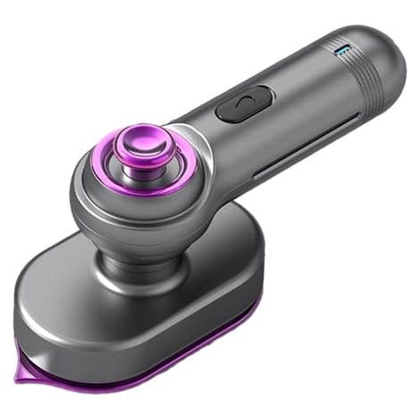 Fer à repasser vapeur portable (1 unité), mini appareil léger pour défroisser les plis, idéal pour la maison et les voyages - Violet (1/5)