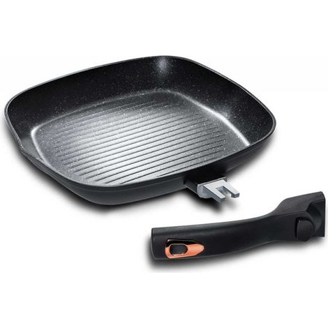 Patelnia grillowa 28cm berlinger haus negro rosa BH-1953 (1/2)