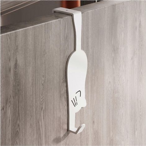 Crochet de porte – Sans per age et étanche pour salle bain, cuisine, chambre, balcon Gain place - C (1/5)