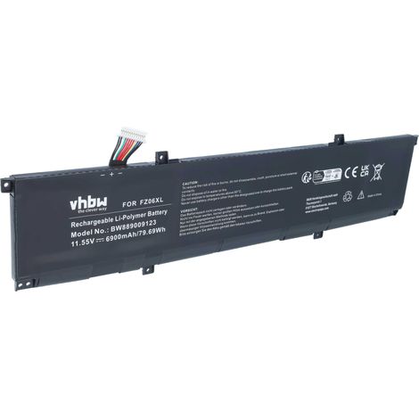 vhbw Akku Ersatz für HP FZ06XL, M47636-2D1, M47636-2C1, FZ06083XL, TPN-DB0I, M48025-005 für Notebook (6900 mAh, 11,55 V, Li-Polymer) (1/5)