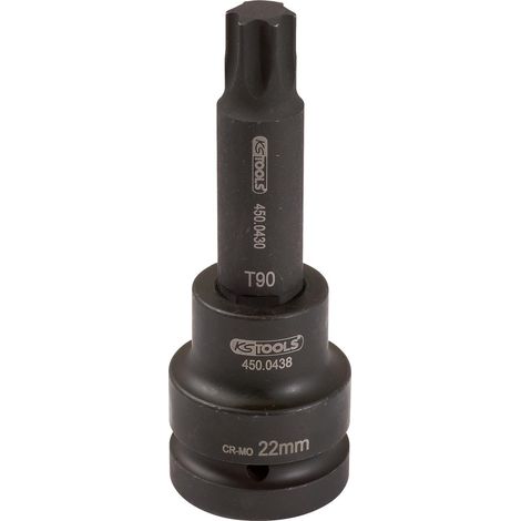 1" Douilles à chocs Torx, longues, T70 (1/2)