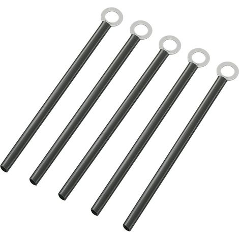 TRU COMPONENTS TC-CWR5-70203 Kabelhalter schraubbar 1593091    Schwarz 1 St.