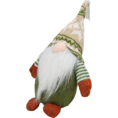 Décorations de Noël : poupées gnomes, décorations de poupées sans visage sur pied (1/5)