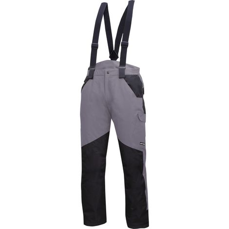 Pantalon isolant à bretelles, gris-noir, taille M, CE, Lahti (1/2)