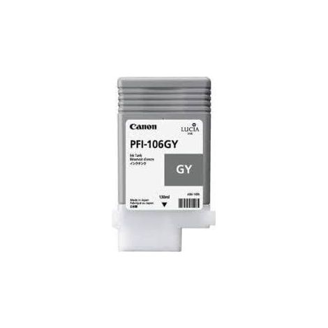 CANON PFI-106GY Tinte grau Standardkapazität 130 ml 1er-Pack (6630B001)