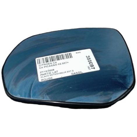 [PRODUIT D'OCCASION] Glace Retroviseur Exterieur G CITROEN C4 Picasso 007- ♻️ Ref Oe. 8151jv - Garantie à vie (1/3)