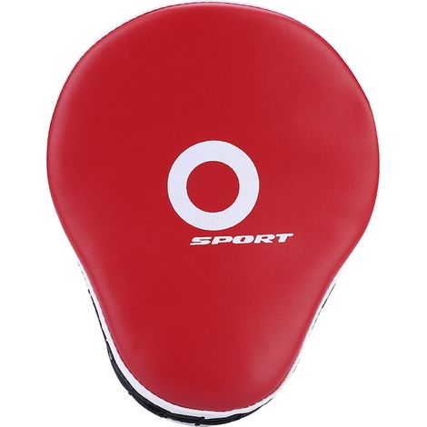 Cible d'entraînement renforcée MMA Boxe Karaté en mousse PU, coussin de frappe rouge (1/5)