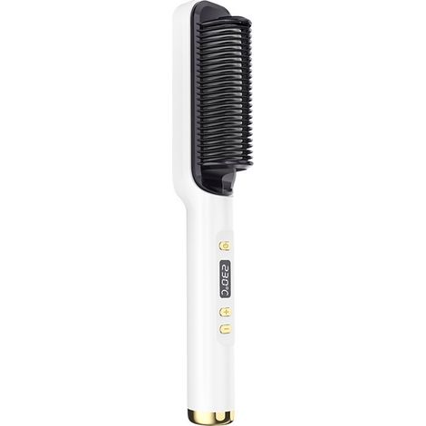 Fer à Lisser et Boucler 2-en-1 30 Niveaux Température Version Réglable et LCD Plusieurs Couleurs Prise EU UK US AU 110V 220V Certifié CE FCC ROHS (1/5)