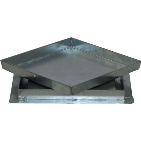 SIGILLO PORTAPAVIMENTO 'TIPO PESANTE' cm 20 x 20 - luce cm 15,6 x 15,6 - telaio h.5 cm