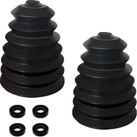 2 accessoires pour aspirateur électrique avec 4 anneaux élastiques en caoutchouc (1/5)