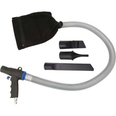 Druckluft-Staubpistole/Staubsauger, Pistole aus Aluminiumlegierung für Industrieabfälle (1/5)