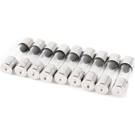 10 Fusibles Verre 5x20mm 250V 0.5A Type Coup pour Équipements Électriques (1/2)