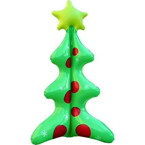 Sapin De Noël Gonflable Décoration De Fêtes Gonflable Sapin De Noël Pour Le Jardin Pour La Fête, La Photographie, Le Rassemblement, La Pelouse, Le Jardin, La , L'Intérieur, (1/5)