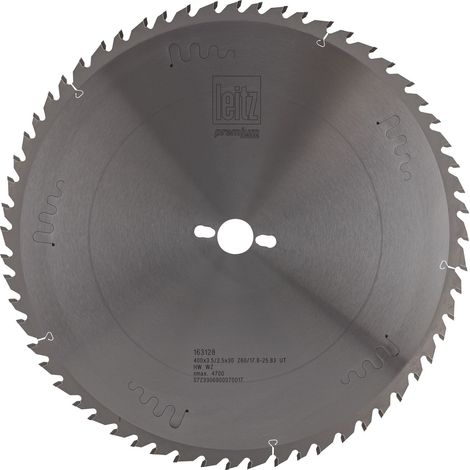 LEITZ Premium Formatkreissägeblatt HW ø 400 x 3,5 x 30 mm Z60 WZ positiv