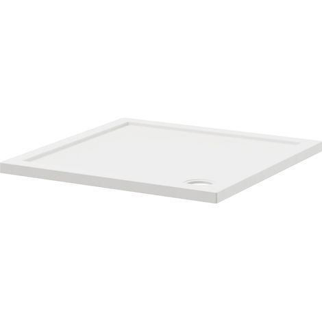 Pearlstone Slip Resistant 900mm x 900mm x 40mm Square Shower Tray (1/4)