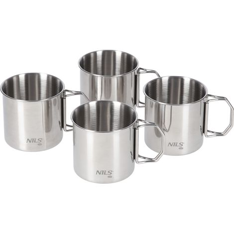 NC1762 EDELSTAHL VIER BECHER SET NILS CAMP (1/5)