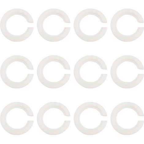 Lot de 12 abat-jour, adaptateur E27 vers E14, bague de réduction pour fixation d'abat-jour à vis. (1/5)