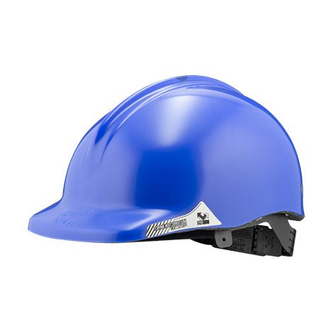 Casco de albañil "CT-1" homologado color azul NZI (1/2)