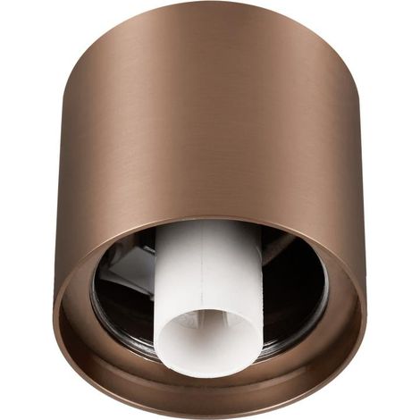 Plafonnier VARYT intérieur rond simple 6W E14 cuivre sans abat-jour - SLV - 1008103