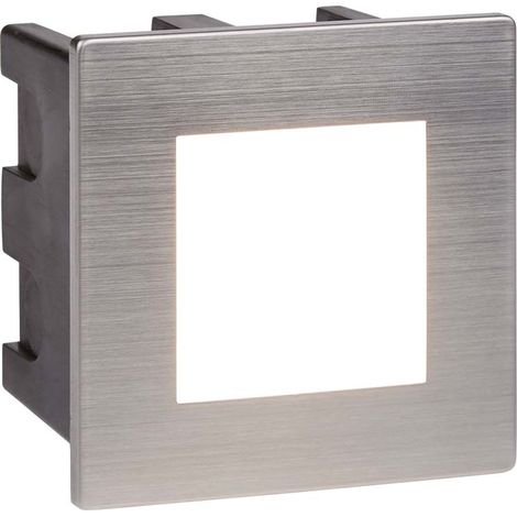 Lampe de projecteur à encastrer à LED éclairage de terrasse en acier inoxydable chromé pour chemin extérieur