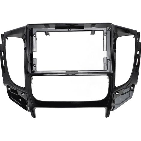 Cadre de panneau de Radio stéréo Fascia de 9 pouces, lunette de Navigation Double Din pour Triton 2015 – 2018 sans cordon d'alimentation (1/5)