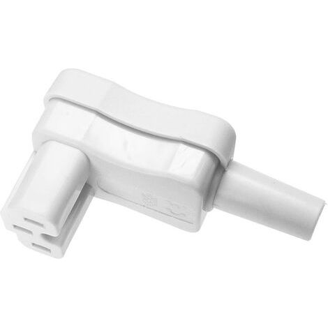 Connecteur secteur série (connecteur réseau) 793 Kaiser 793/ws femelle, coudé Nombre total de pôles: 2 + PE 10 A blanc 1 pc(s) X95577 (1/2)