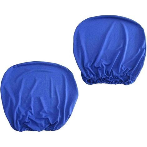 1 copertura universale estensibile per sedia da ufficio, blu reale, schienale 40-45 cm, cuscino seduta 50-52 cm (1/5)