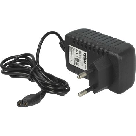 vhbw Chargeur adaptateur compatible avec Kärcher WV 60 Plus, WV 6, WV 60, WV 5 Premium Plus nettoyeur lave-vitres à vapeur - 5,5 V, 0,6A