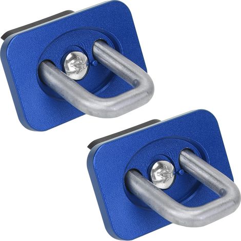 Supports latéraux de pare-chocs arrière en acier inoxydable, pièces de rechange pour Chevy Silverado et Colorado, bleus (1/5)