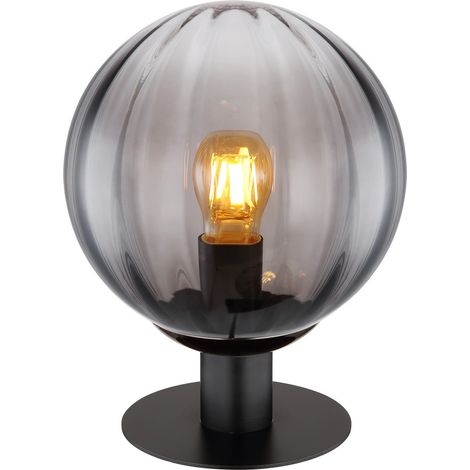 Globo - lámpara de mesa - Dallerta - negro - vidrio vidrio (1/5)