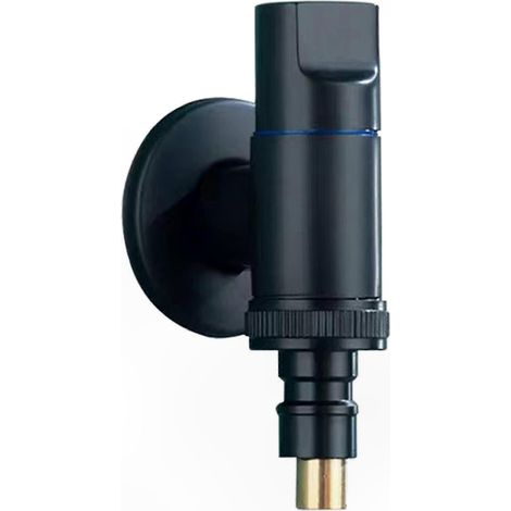 Automatisches Wasserabsperrventil für Waschmaschinen, mit Klemmbefestigung und Rollendichtung, kompatibel mit 1/2- und 3/4-Zoll-Anschlüssen. (1/5)