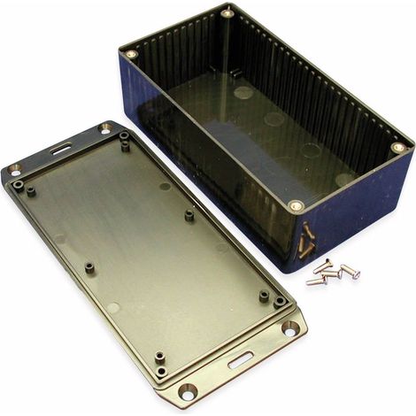 Hammond Electronics 1591DFLBK Contenitore Euro ABS Nero 1 pz. (1/2)