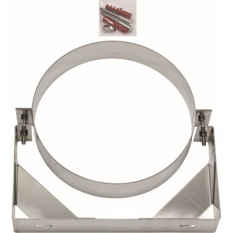 Vaillant Wandhalter DN 300 Edelstahl für Abgassystem Fassade DN 200, 0020095576 (1/2)