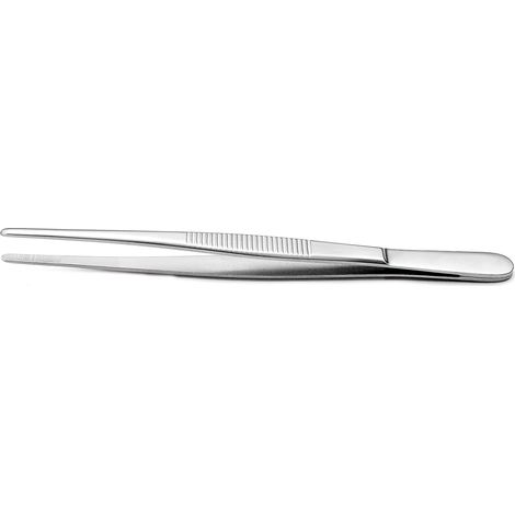 Brucelles RS PRO 7314.C.NP pointe Emoussé en Acier au carbone, L. 140 ( Prix pour 1 )