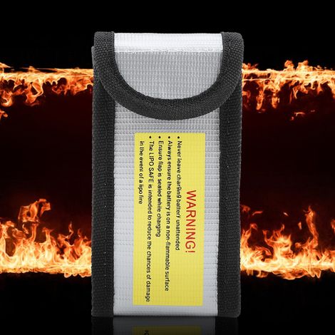 Housse de protection pour batterie ignifugée et résistante aux hautes températures (1/5)