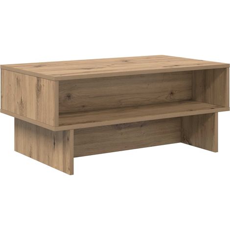 Maison Exclusive - Couchtisch Artisan-Eiche 80 x 46 x 35 cm Holzw
