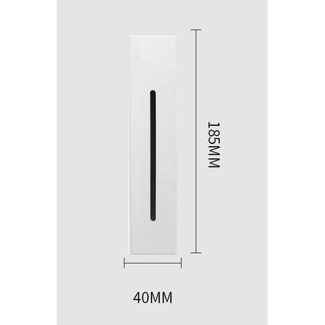 Luz LED para armario con sensor de movimiento, luz cálida de 3000k para dormitorio de niños, baño, armario, pasillo, interruptor de tira (blanco) (1/5)