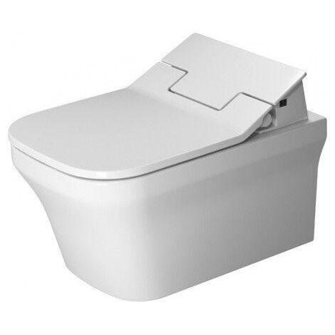 WC suspendu DU P3 Comforts 570 mm, TS Durafix, pour WC avec raccordement renforcé, blanc WG