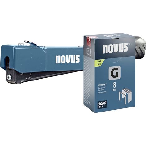 Novus Tools 030-0464 Graffettatrice a martello Tipo graffette tipo 11 Lunghezza graffette 6 - 10 mm