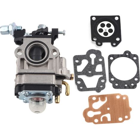 Kit de réparation carburateur débroussailleuse 43/52 cc – Alliage d'aluminium – Installation facile – Compatible CG430 CG520 BC430 BC520