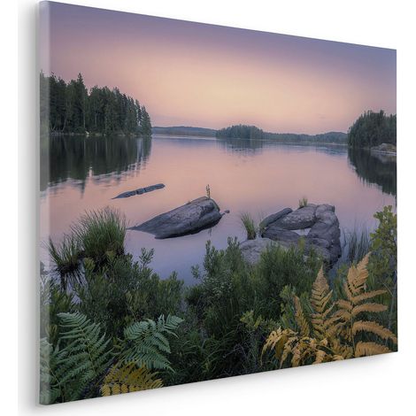 Komar Canvasbild Swedish Blues - 60 x 90 cm - Bild auf Keilrahmen - Naturmotiv (1/2)