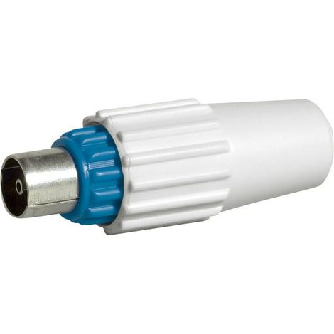 Legrand - Lot de 2 fiches mâles télévision coaxiale Ø9,52mm (1/4)