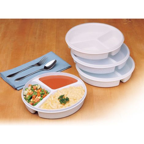 Assiette à compartiment
