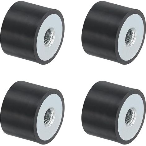Rubber Brackets, M6 20 x 15 mm (1/5)