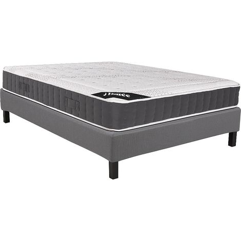 Set rete deco nel kit + materasso molle insacchettate memory sp. 27 cm 160 x 200 cm - ATLANTIDE di YSMÉE