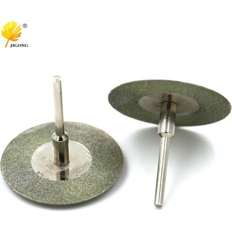 10 disques de coupe diamantés de 40 mm, disques de meulage abrasifs diamantés, petits disques à découper le jade, meuleuse électrique, meuleuse pendante, perceuse électrique.