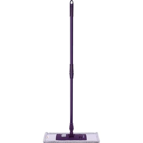 Mery Mop Bastone Mocio in Microfibra con palo, Plastica Metallo, Viola e Lilla, Medida: 140 x 45 x15 cm (1/5)
