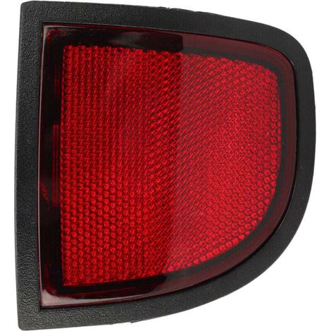 Réflecteur de pare-chocs arrière rouge, panneau de réflecteur latéral de remplacement pour Mitsubishi L200 Triton ML MN 2005 à 2015 droit 8355A016 (1/4)