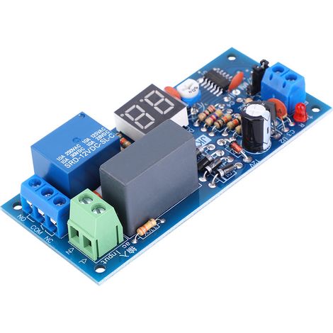 220 V AC Verzögerungsrelaismodul, Zeitbereich 1-99 Sekunden / 1-99 Minuten (1/5)